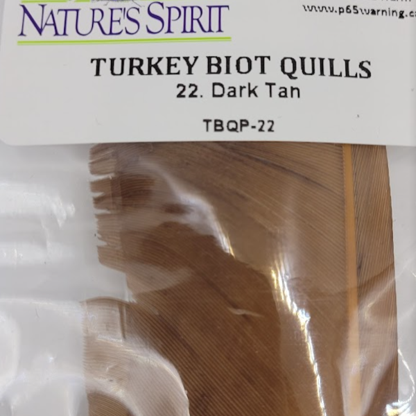 NATURES SPIRIT Turkey Biot Quills -