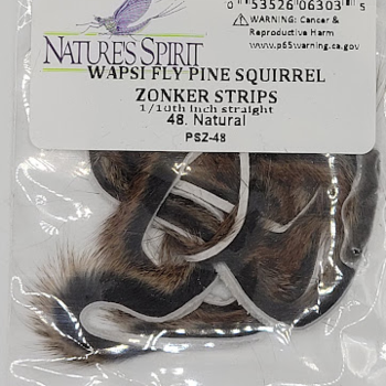 WAPSI Pine Squirrel Zonker Strips -