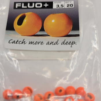HANAK Tungsten Beads, Fluo+ Orange