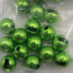 HANAK Tungsten Beads Metallic Green 20 pcs