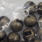 HANAK Tungsten Beads Round+ Bronze 20 pcs