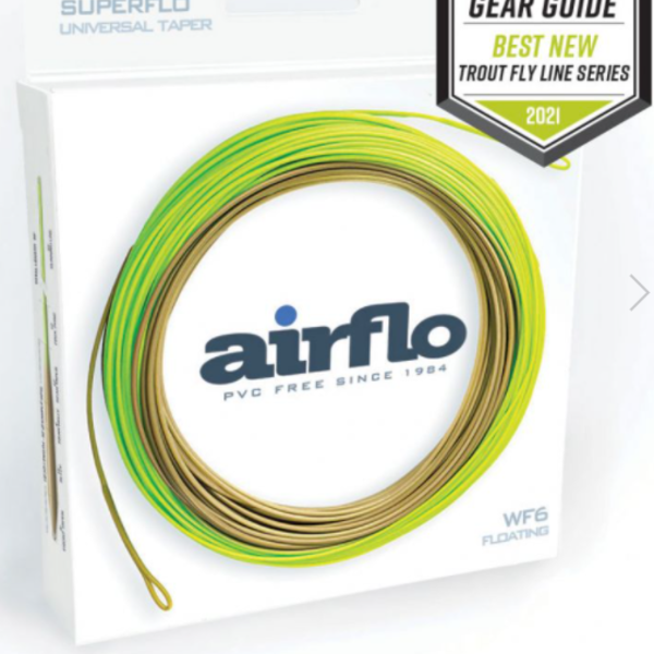 AIRFLO Superflow Universal Taper  Fly Line WFF Moss/Olive