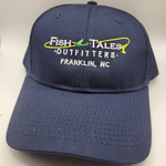 Queensboro Fish Tales Hat - Blue Stitched Logo