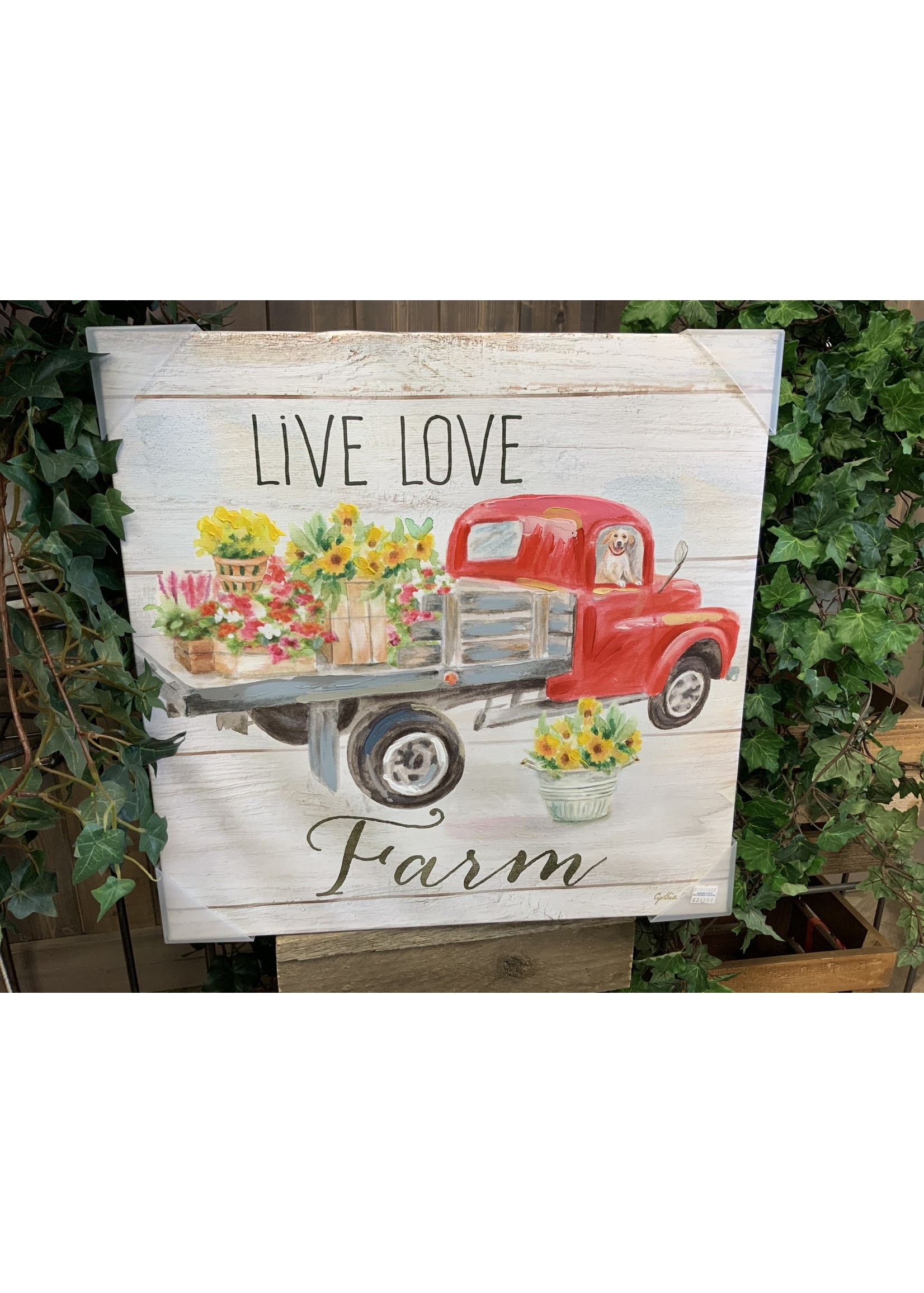 VINTAGE TRUCK CANVAS