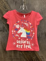 TODDLER CORAL UNICORN SHIRT