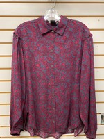 CRUEL GIRL LADIES CTW7257003 BURGANDY RAYON SHIRT CRUEL GIRL