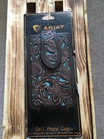 ARIAT TURQUOISE UNDERLAY CELL PHONE CASE