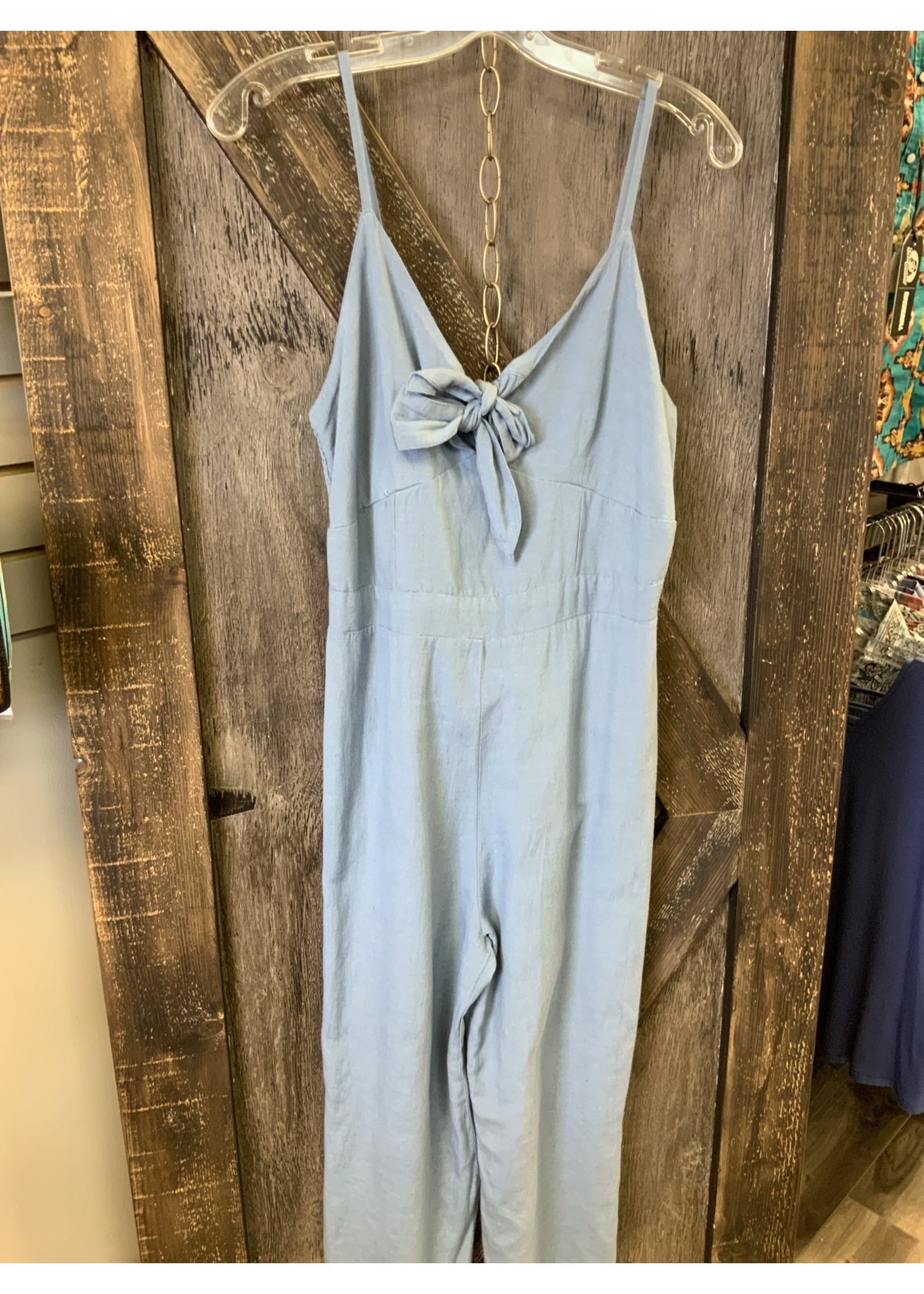 LADIES WRANGLER BLUE ROMPER