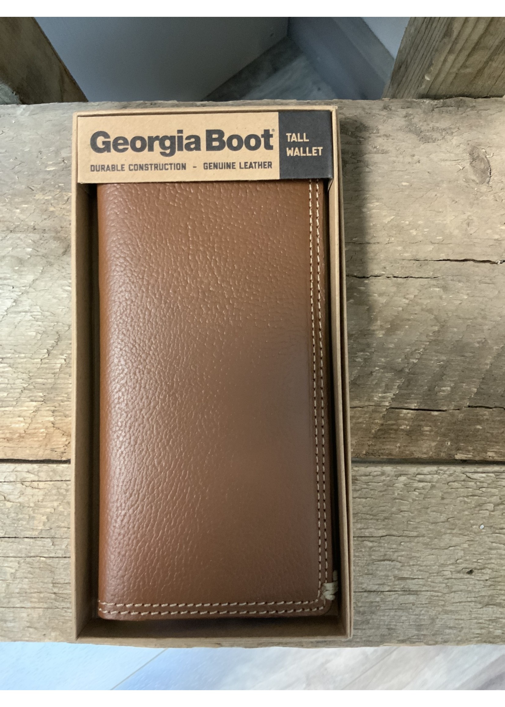 GEORGIA BOOT CARD WALLET TEXTURED TAN