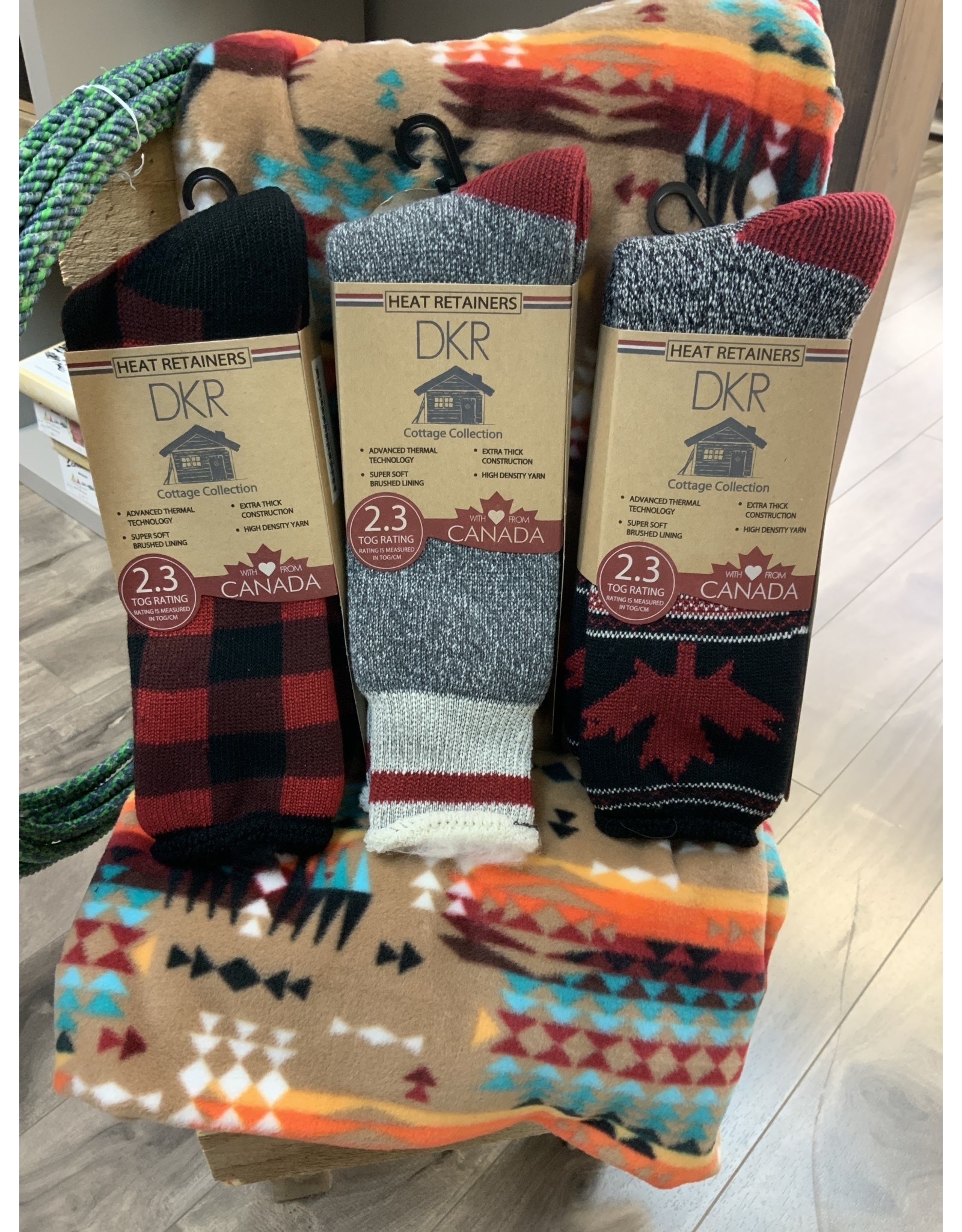 COTTAGE COLLECTION THERMAL HEAT SOCKS
