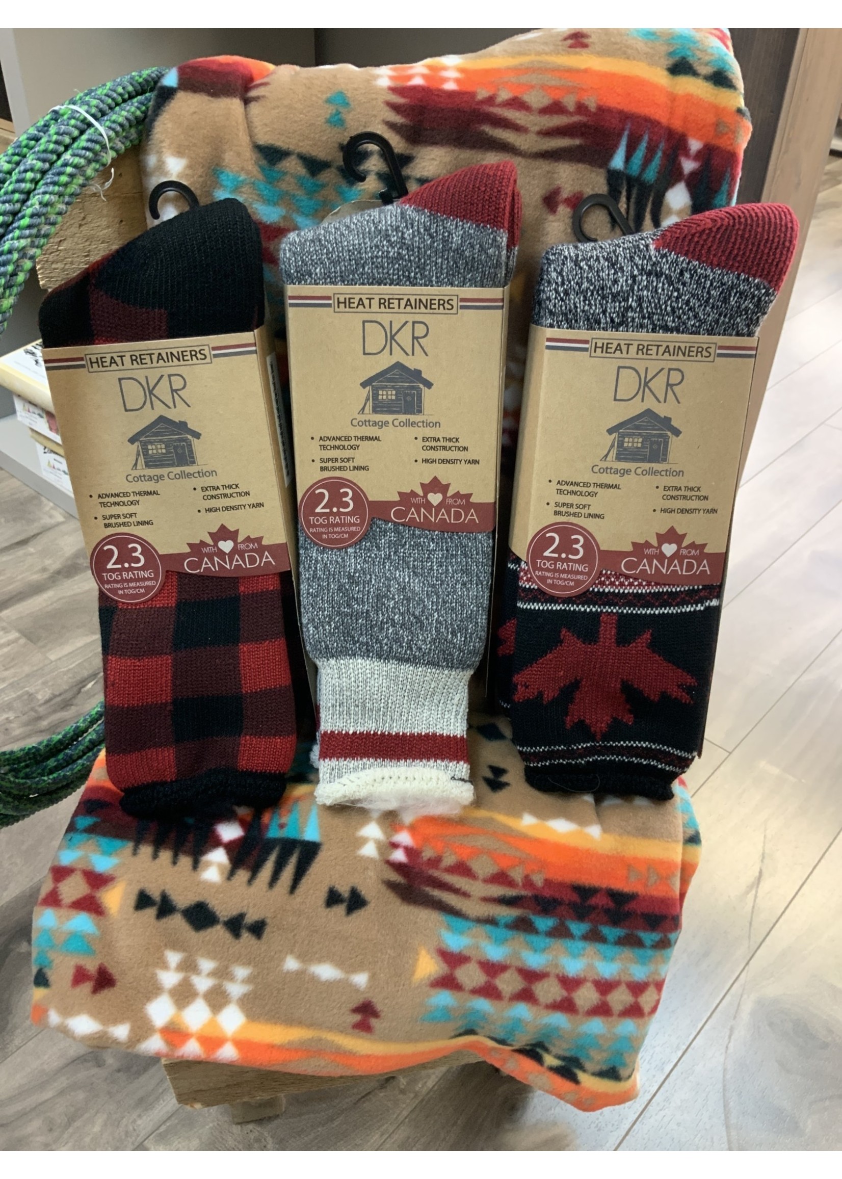 COTTAGE COLLECTION THERMAL HEAT SOCKS