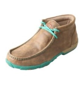 Twisted X TWISTED X LADIES DRIVING MOC TURQUOISE TWDM0020