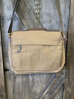 CANVAS CROSSBODY COMPUTER BAG