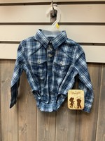 WRANGLER BOY’S PLAID L/S ONSIE PQ0413M