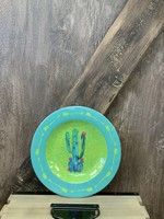 MELAMINE CACTUS SALAD PLATE