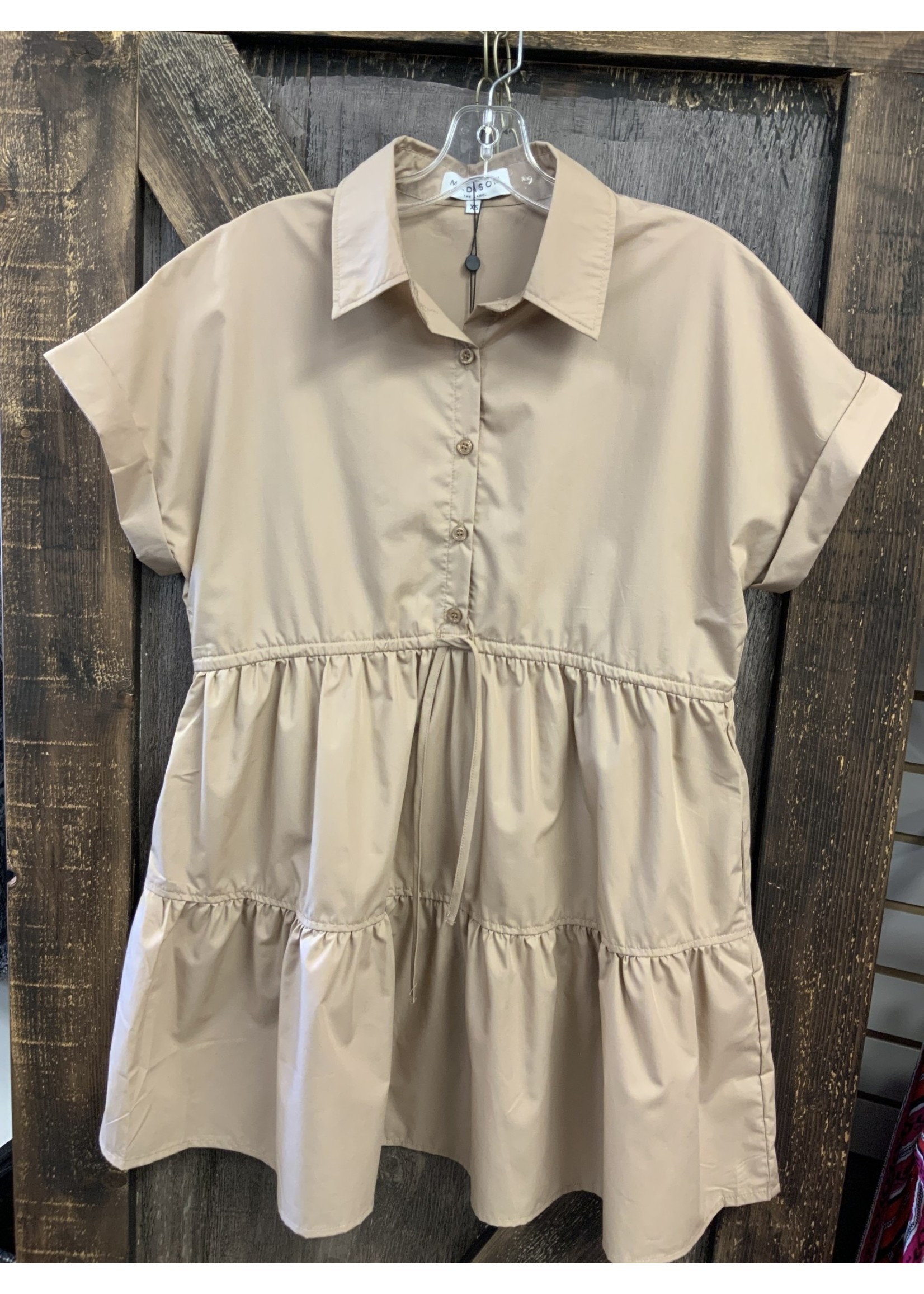 HAMILTON DRESS BEIGE