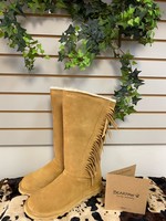 LADIES ICED COFFEE BEARPAW TAMARA TASSLE TALL BOOT