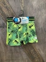 BOY’S UNDERWEAR 3 PACK DINOSAURS/GREEN/BLACK