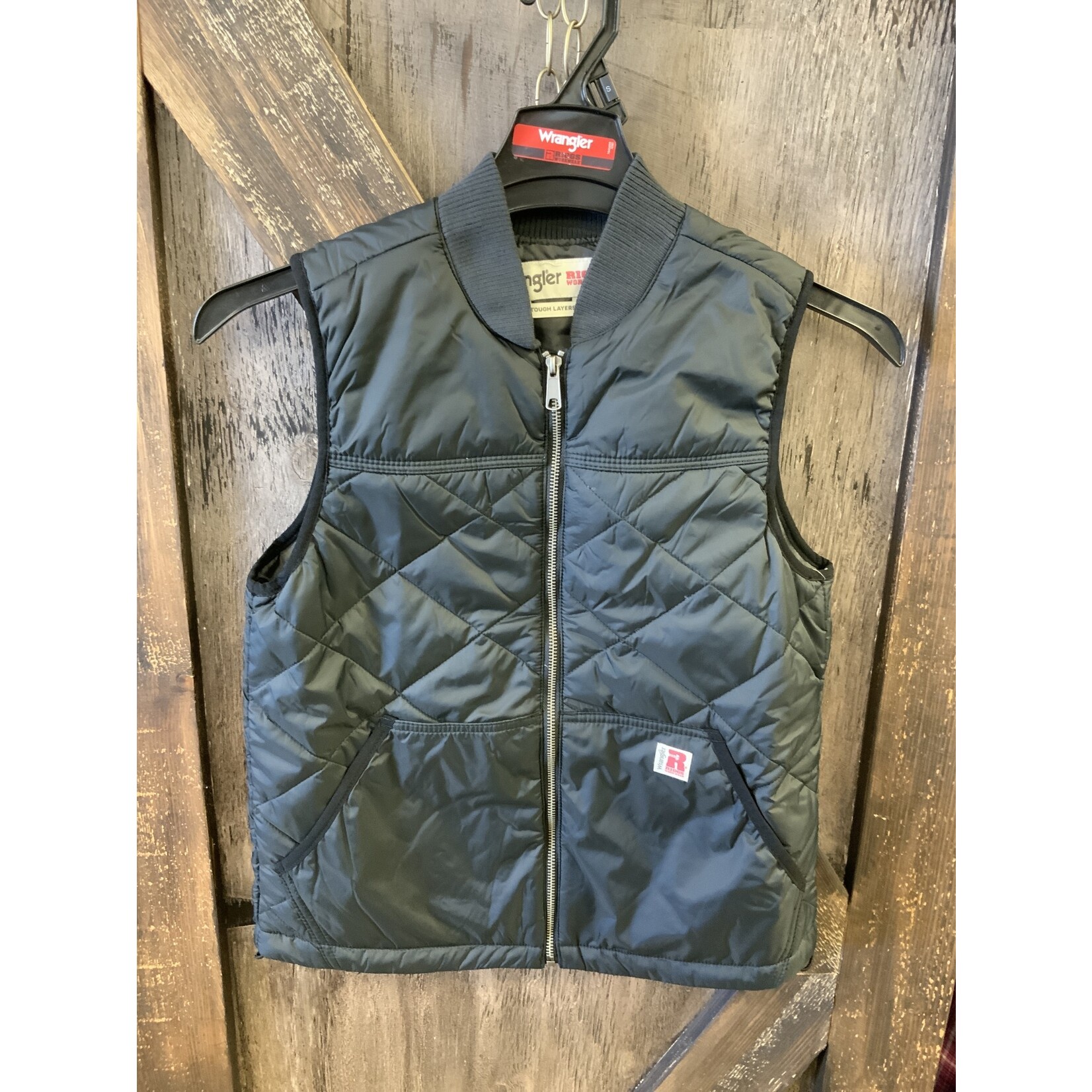 Wrangler puffer vest sale