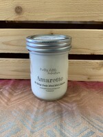 PRETTY AMARETTO WOOD WICK CANDLE