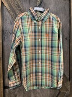 Cinch BOYS CINCH L/S MULTI GREEN Sm