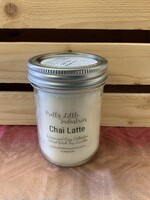 Soy PRETTY CHAI LATTE WOOD WICK CANDLE