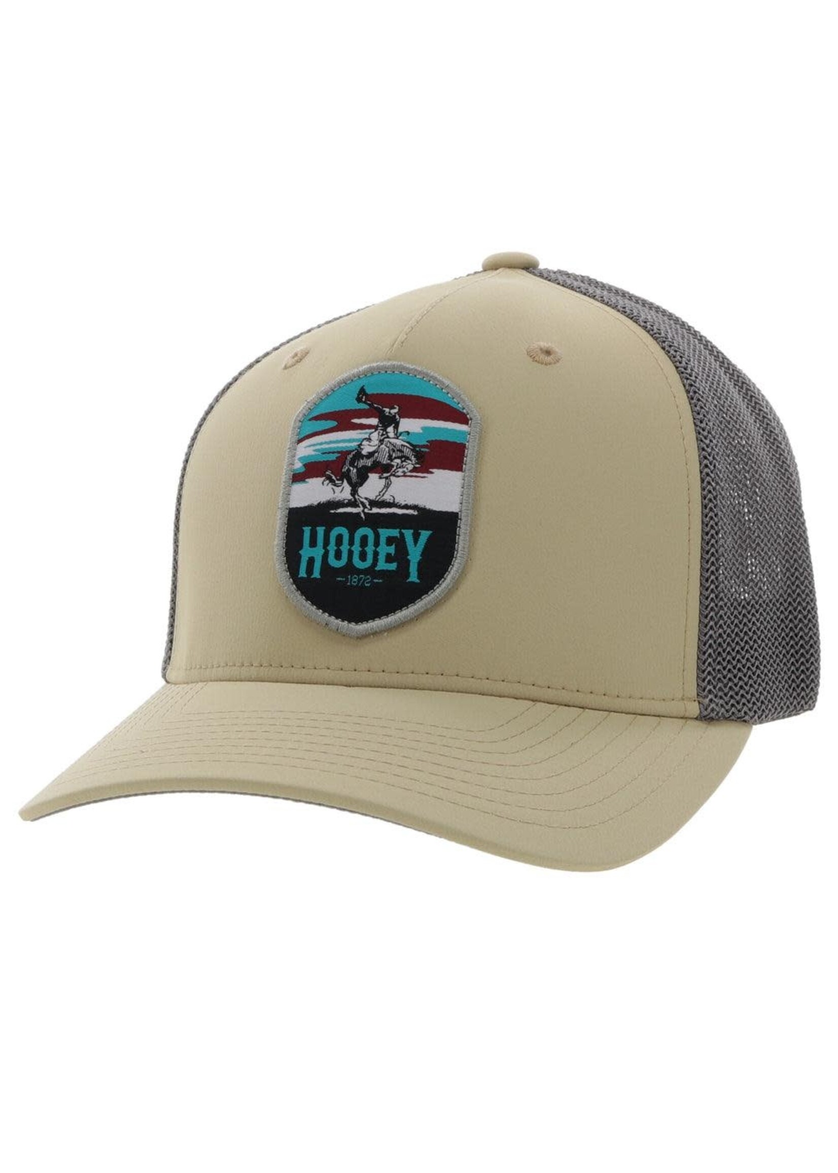 Hooey HOOEY CHEYENNE TAN/GREY WHITE PATCH YOUTH HAT 2244TNGY-Y