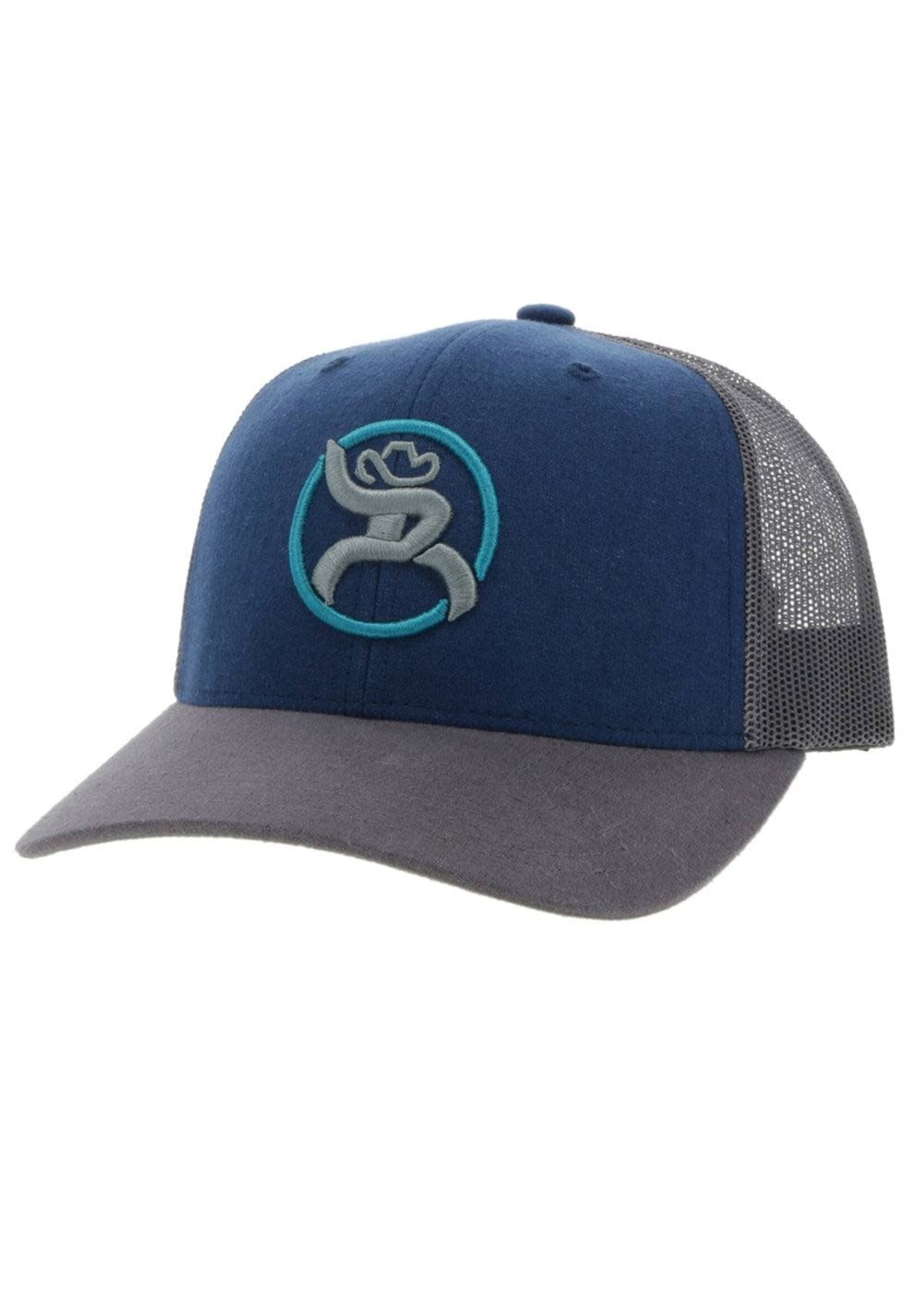 Hooey HOOEY ROUGHY STRAP BLUE/GREY YOUTH HAT 4031T-BLGY-Y