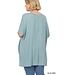 VNeck Hi-Low Hem Top