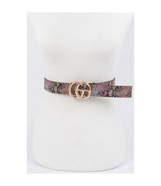 Multi Rhinestone Belt