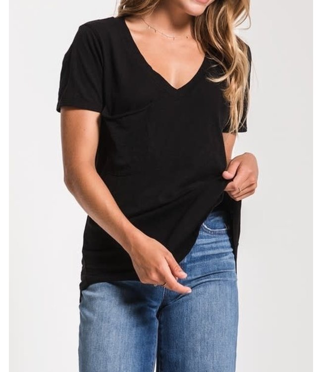 Cotton Slub Pocket Tee