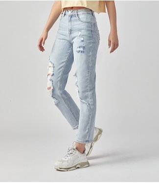 Risen Distressed Boyfriend Jeans