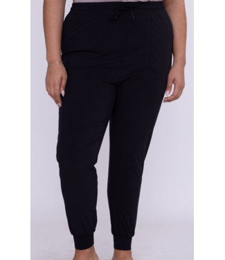 Mono B Athleisure Cuffed Joggers