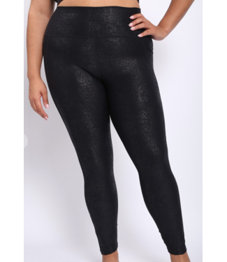 Mono B Highwaist foil legging w/side pocket