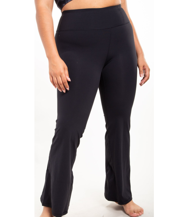 Lycra High Waist Flare Legging