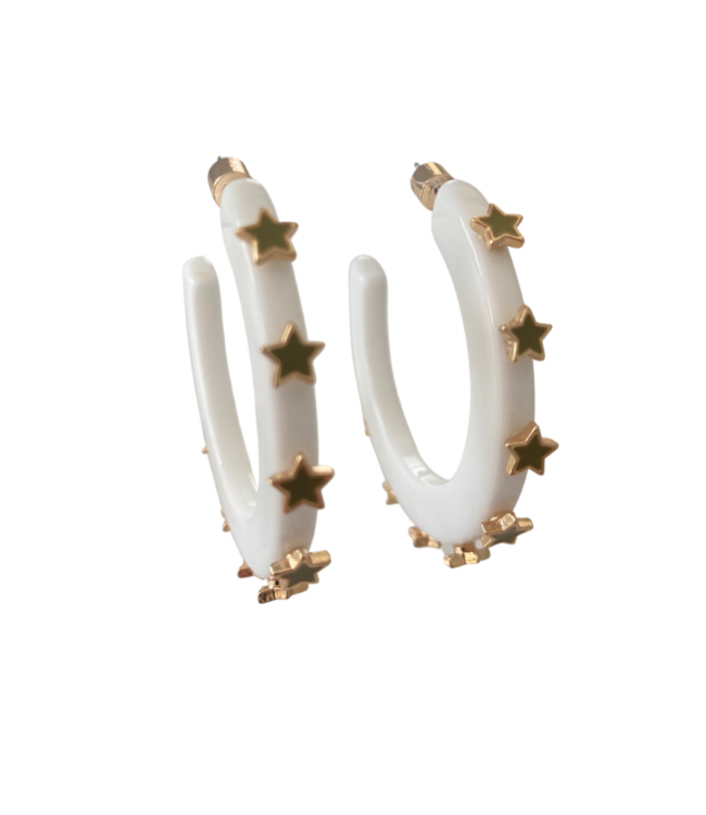 Starlight Jewel Hoop