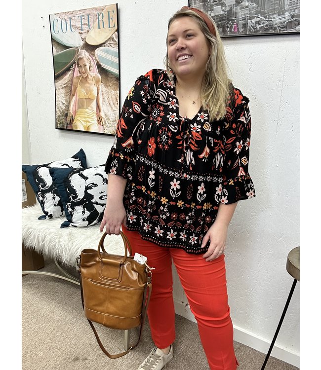 Pull On Ankle Cigarette Pant