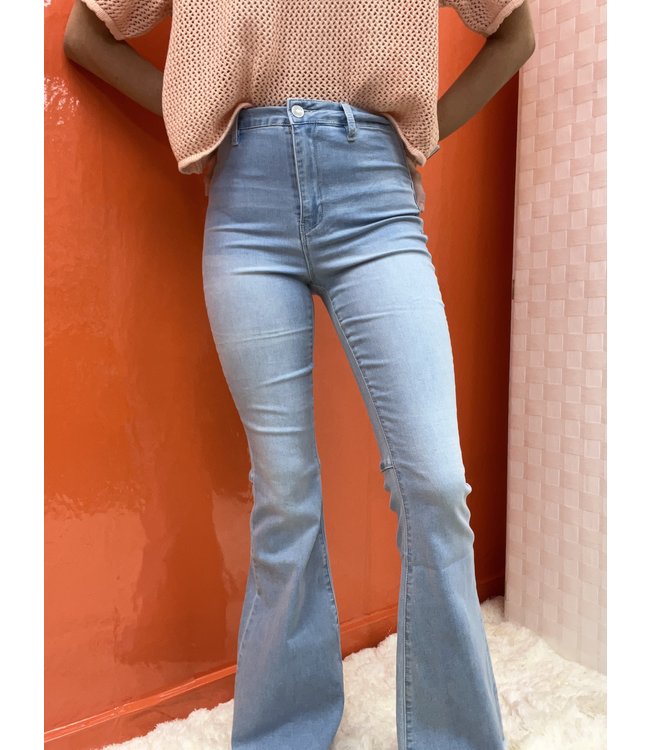 High-Rise Flare Jeans