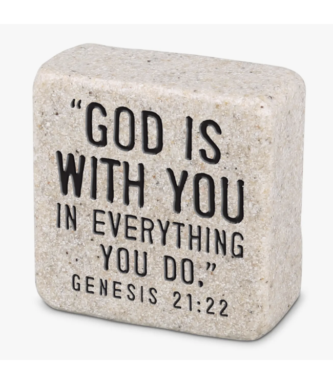 Scripture Stone Block Square
