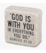 Scripture Stone Block Square