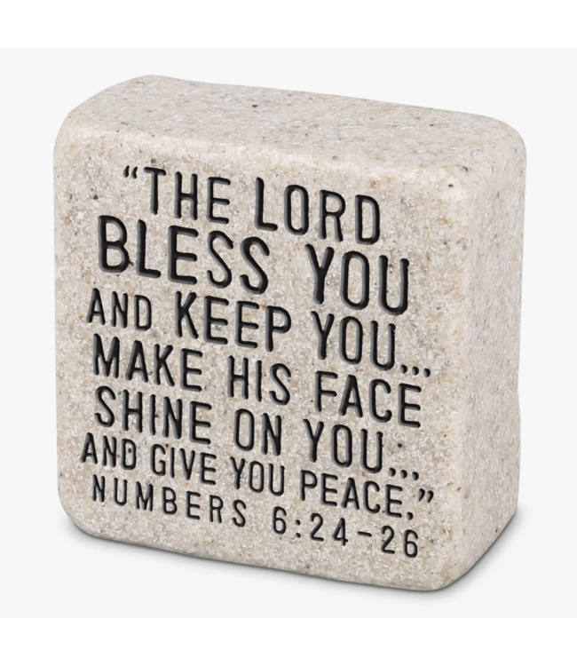 Scripture Stone Block Square