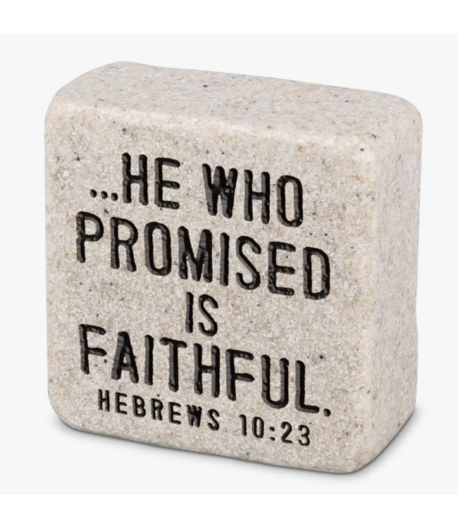 Scripture Stone Block Square