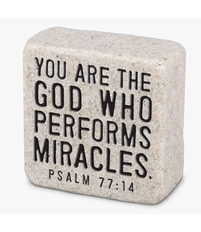 Scripture Stone Block Square
