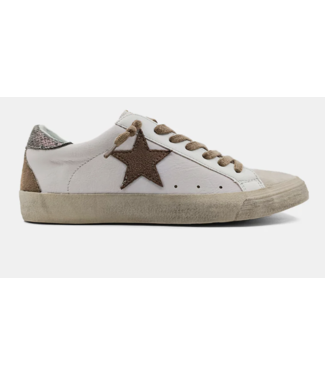 SHUSHOP White Low Top Star Shoes