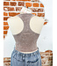 NTW-6117 hi neck racerback tank