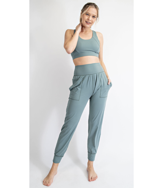 P6521 Hi Waistband Jogger Pant