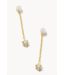 Leighton Pearl Linear Earrings