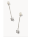 Leighton Pearl Linear Earrings