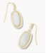 DANI Enamel Frame Drop Earring