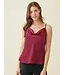 Silky Drape Neck Camisole